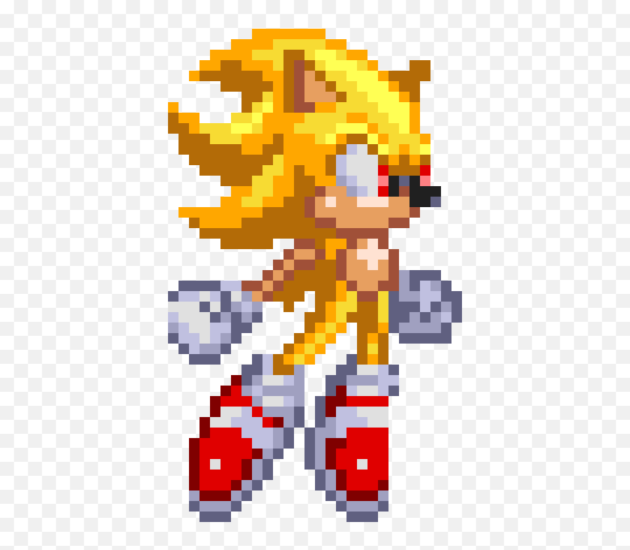Download Image Super Sonic Sprite Png - Super Sonic Sprite Png,Super ...