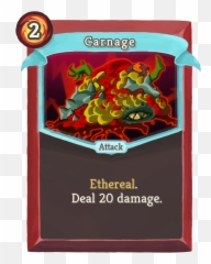 Carnage Png - Slay The Spire Corruption 4348320 Vippng Slay The Spire Doom And Gloom,Carnage Png