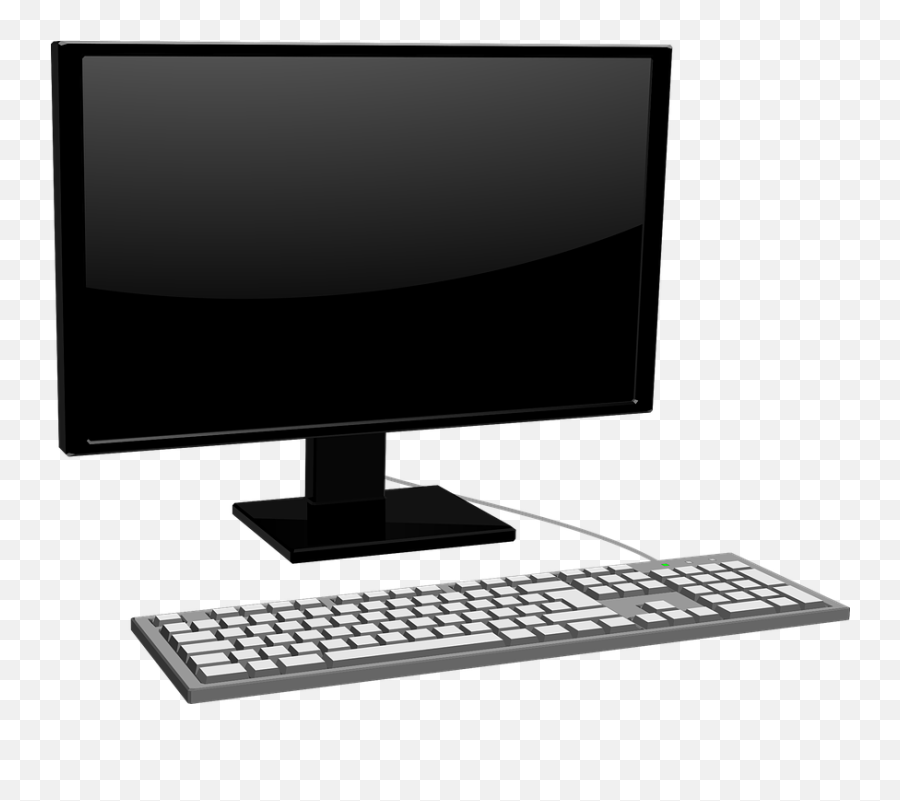 Hq Computer Pictures Free Png Download - Free Transparent Monitor Keyboard Png,Pc Png