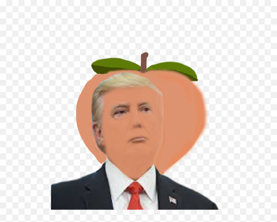 Why Is Trump In A Peach U2013 The Cometsu0027 Tale - Peach Trump Png,Trump Head Png