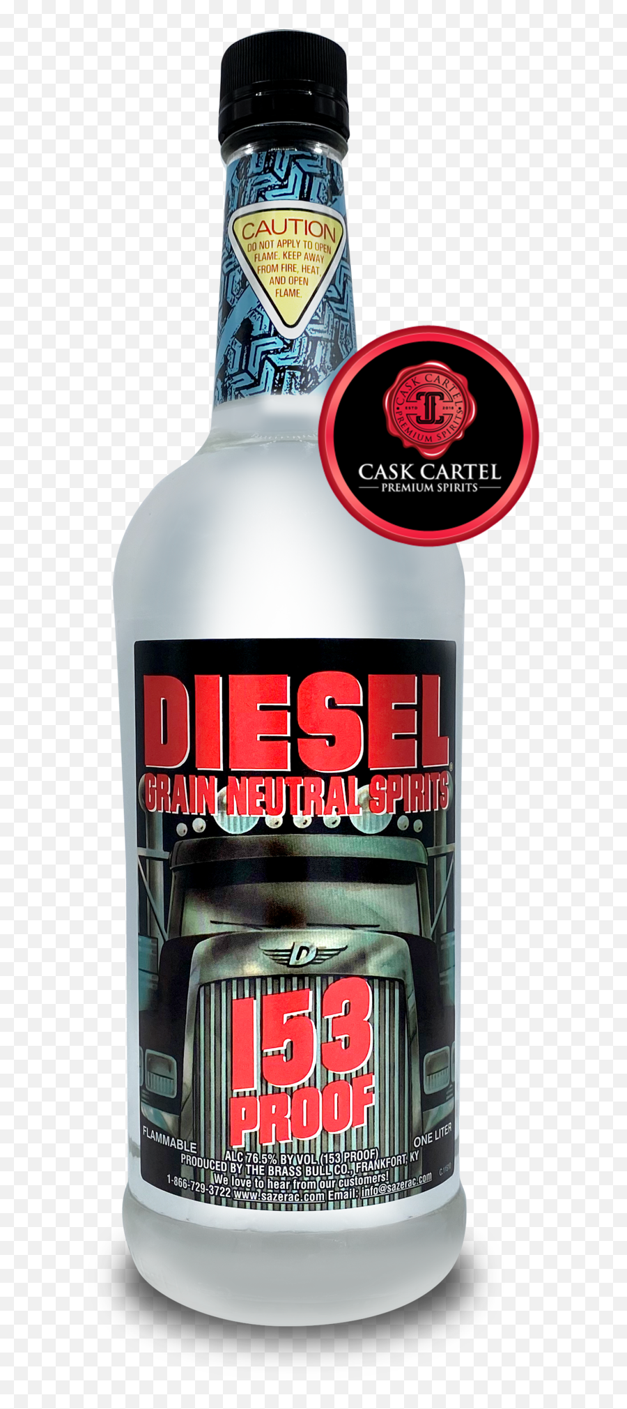 Diesel 153 Proof Grain Alcohol 1 Liter An Alternative To Everclear 151 Png