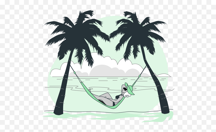 Sunbathe In A Hammock Bro Style - Clip Art Png,Hammock Png