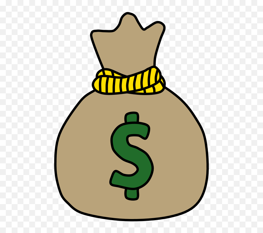 Money Bags - Cartoon Money Bag Png,Money Bags Png - free transparent png  images 