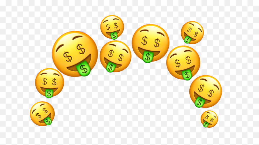 Money Moneyemoji Emoji Crown Emojicrown - Iphone Money Emoji Png,Money Emoji Png