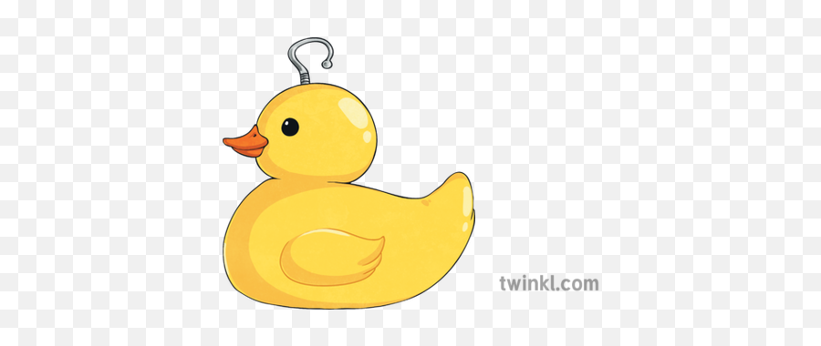 Hook A Duck Rubber Ks2 Illustration - Twinkl Hook A Duck Png,Rubber Ducky Png