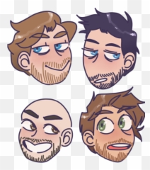 Download Ugly Beard - Cartoon PNG Image with No Background Draw A Stubble