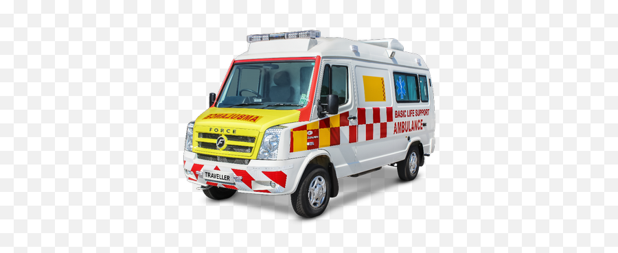 Force Traveller C - Type Basic Life Support Ambulance 3350 Force Traveller Ambulance Price Png,Ambulance Png