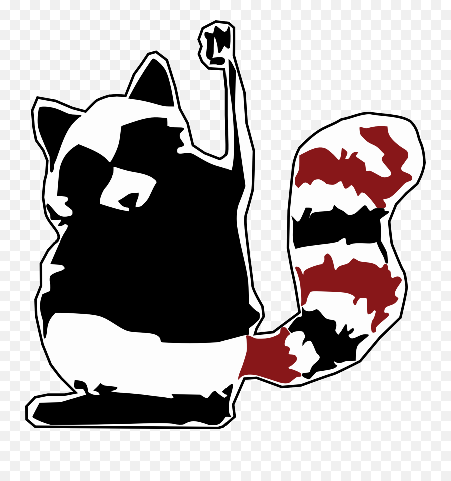 Download Raccoon Coon Racoon Animal Fighting Fist - Racoon Rebel Png,Racoon Png