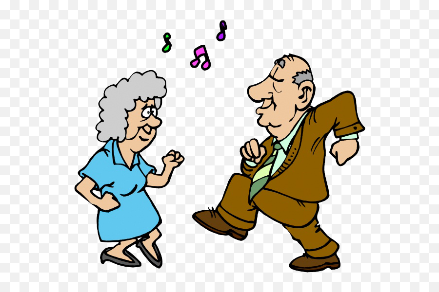 Old People Dancing Clipart Transparent Cartoon - Jingfm Old People Dancing Clipart Png,People Clipart Transparent
