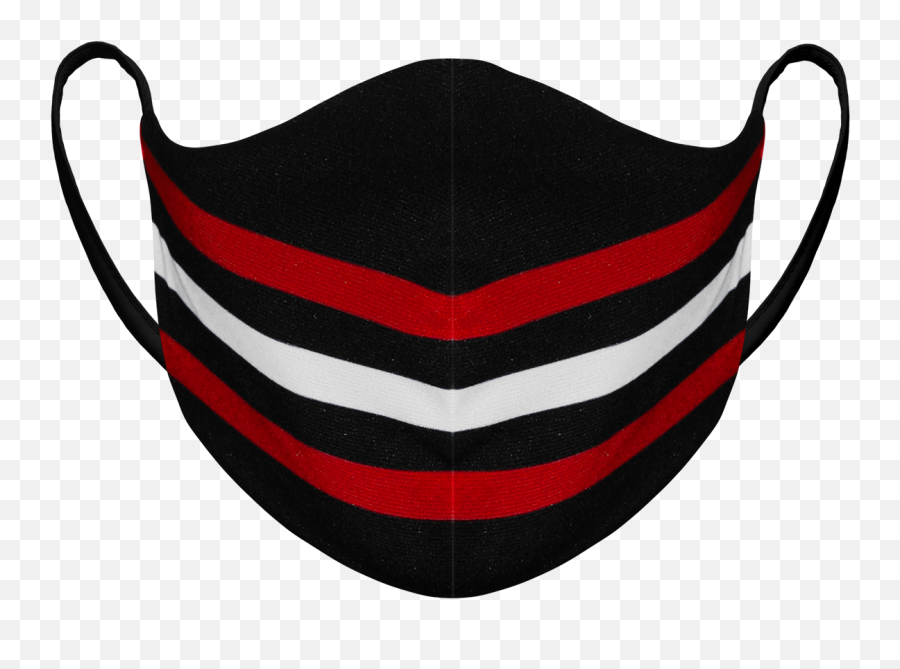 Chicago Blackhawks Home - Sublimated Polyester Mask Horizontal Png,Chicago Blackhawks Logo Png