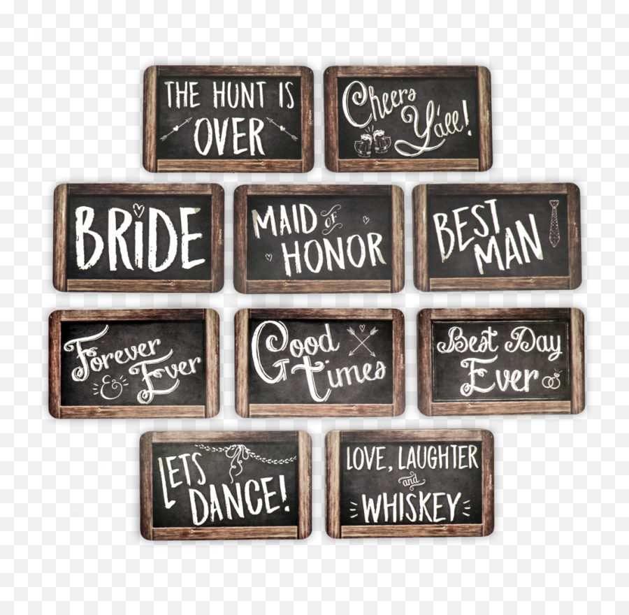 Wedding Signs Png Chalkboard