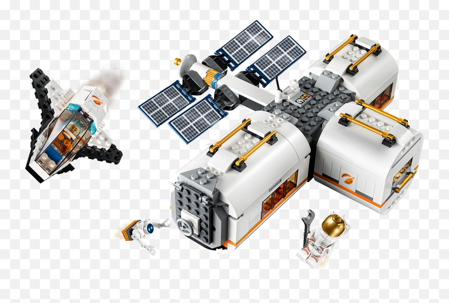 Lego City Space Lunar Station 60227 Building Set With Toy Shuttle - Lego City Lunar Space Station On Ebay Png,Space Station Png