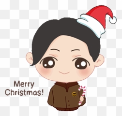 Santa Hat Candy Cane Gif - Fictional Character png