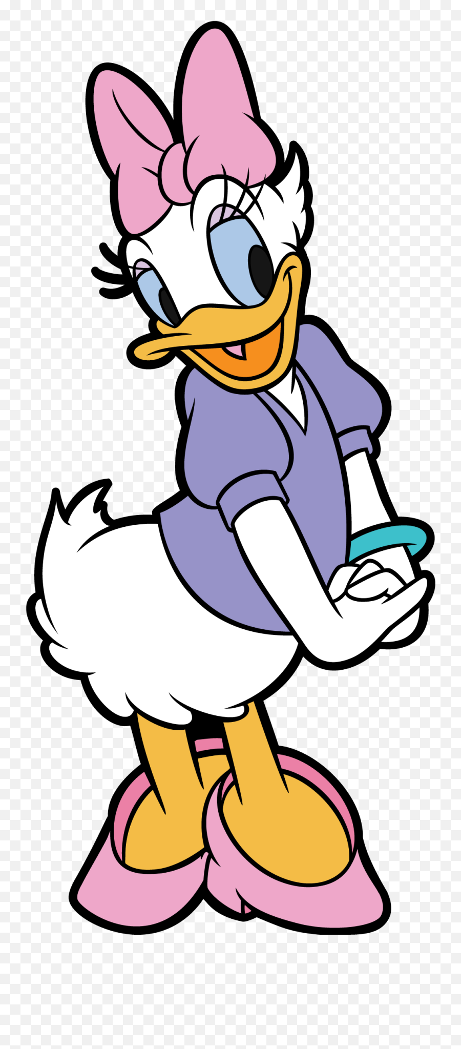 Daisy Duck M13 U2013 Figpin - Daisy From Mickey Mouse Png,Duck Transparent Background