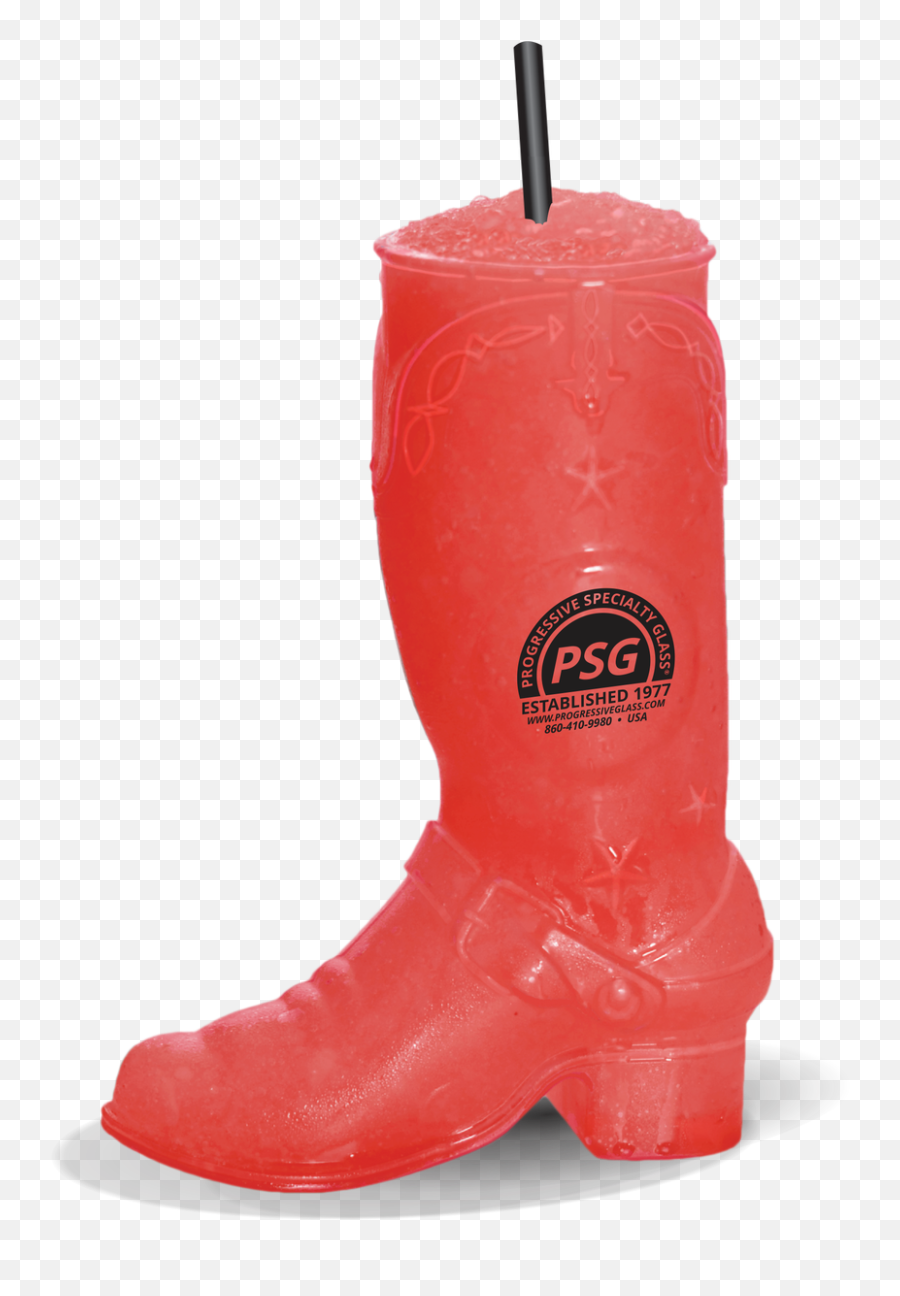 18oz Plastic Cowboy Boot - Round Toe Png,Cowboy Boots Transparent