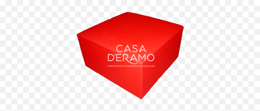 Red Square Pouf U2013 Casa Du0027eramo - Box Png,Red Square Png