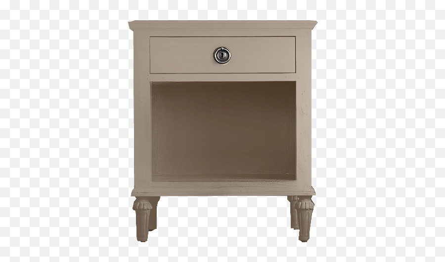 Maison 24open Nightstand Antiqued Taupe - Solid Png,Speakman Icon