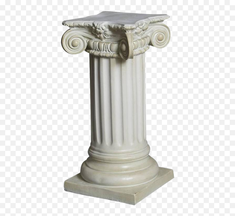 Greek Style Plaster Pedestal Or Column - Greek Pedestal Png,Greek Column Png