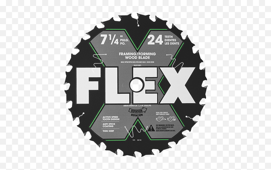 7 - 14 24t Carbide Circular Saw Blade By Flex Diablo Saw Blade Png,Sawblade Icon