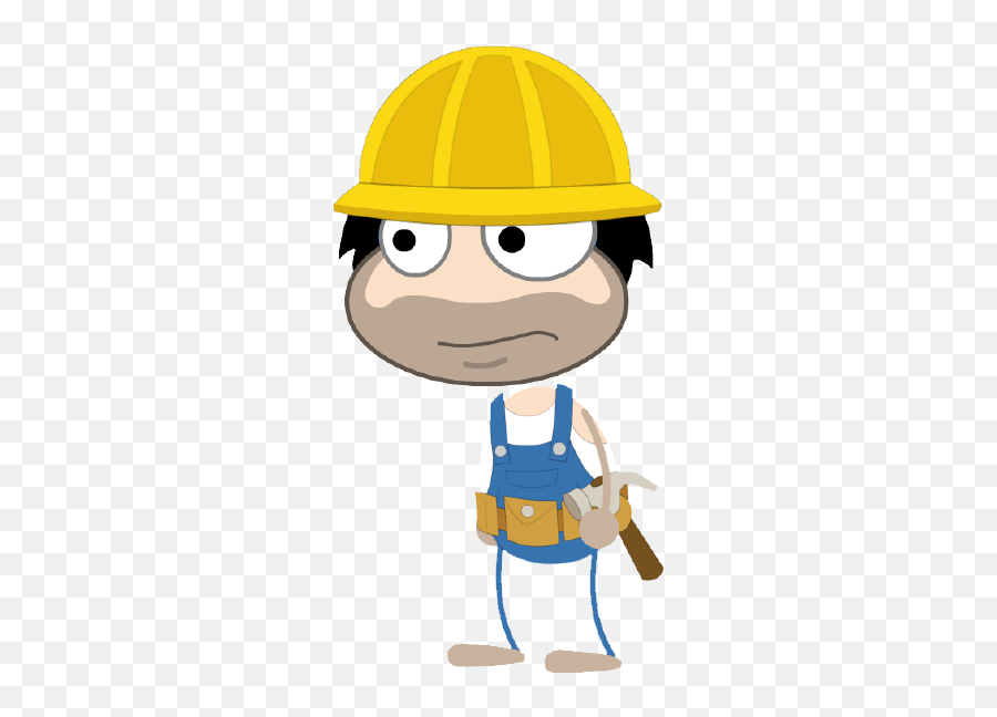 Construction Worker - Poptropica Wiki Cartoon Png,Construction Worker Png