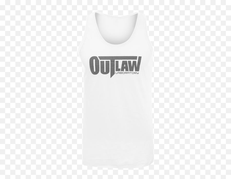 Outlaw Menu0027s Tank Top - White Active Tank Png,Tank Top Png