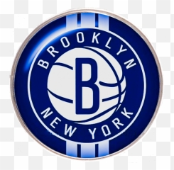 20mm Brooklyn Nets Nba Basketball Logo - Emblem png