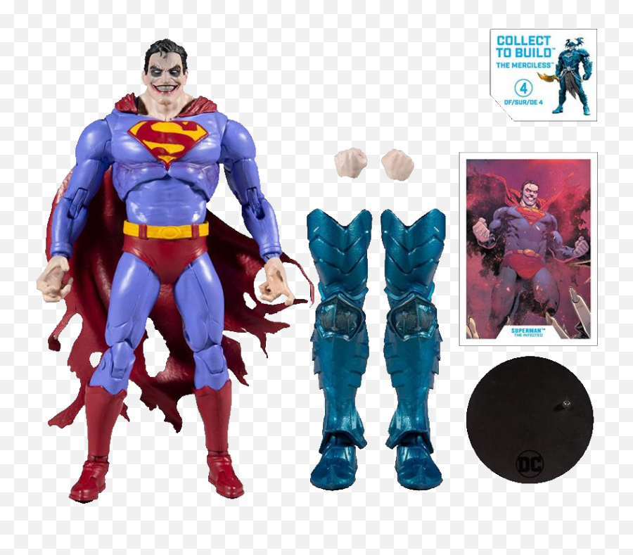 Dc Multiverse Superman The Infected - Mcfarlane Infected Superman Png,Dc Icon Action Figures