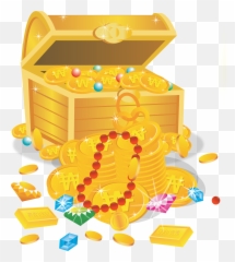 Gold Png Images Free Download - Treasure Cartoon Png