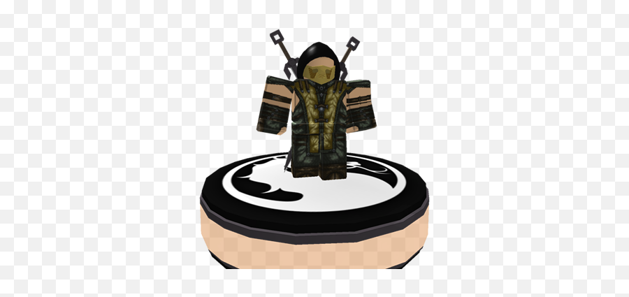 Mortal Kombat Scorpion Mini Figure - Roblox Figurine Png,Scorpion Mortal Kombat Png