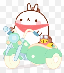 Molang And Piu Sitting - Riends Molang Piu Piu Png,Molang Png
