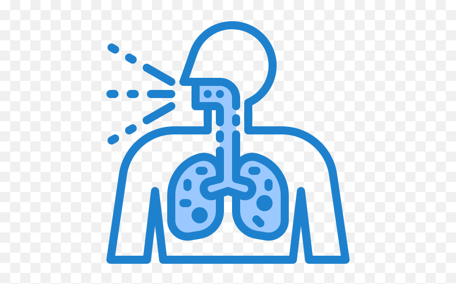 Virus Covid19 Corona Lung Breath Free Icon - Iconiconscom Respiracion Icono Png,Lungs Icon