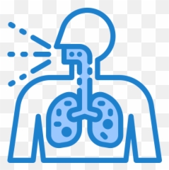 Virus Covid19 Corona Lung Breath Free Icon - Iconiconscom Respiracion Icono Png,Lungs Icon