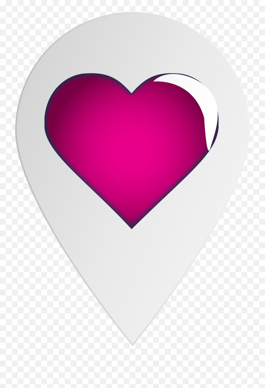 Free Heart Pointer 1187688 Png With Transparent Background - Girly,Free Heart Icon Black