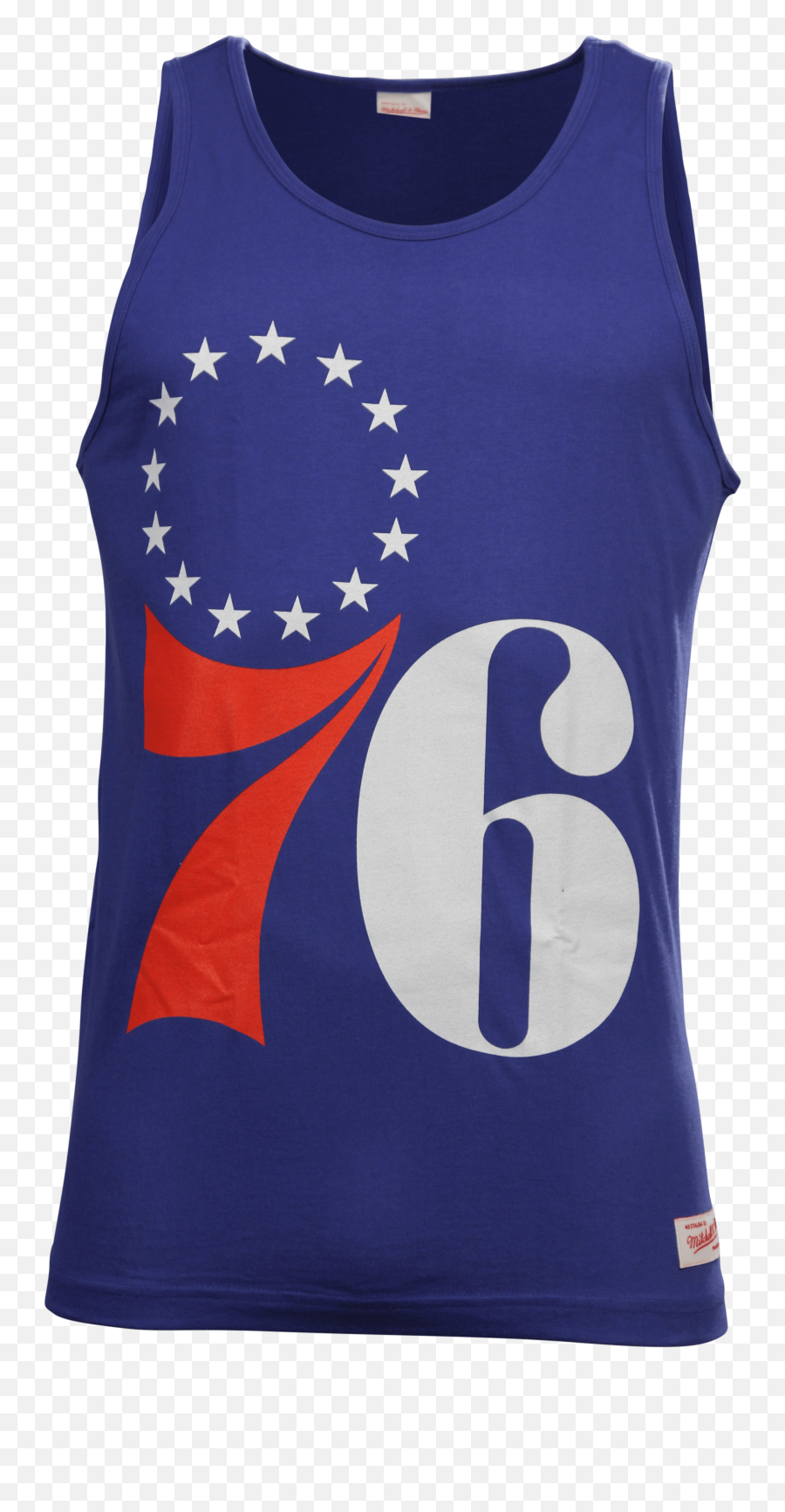 Mitchell U0026 Ness Philadelphia 76ers Menu0027s Team Logo Singlet Png