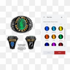 Build Your Own Custom Military Ring - Signature Champions png