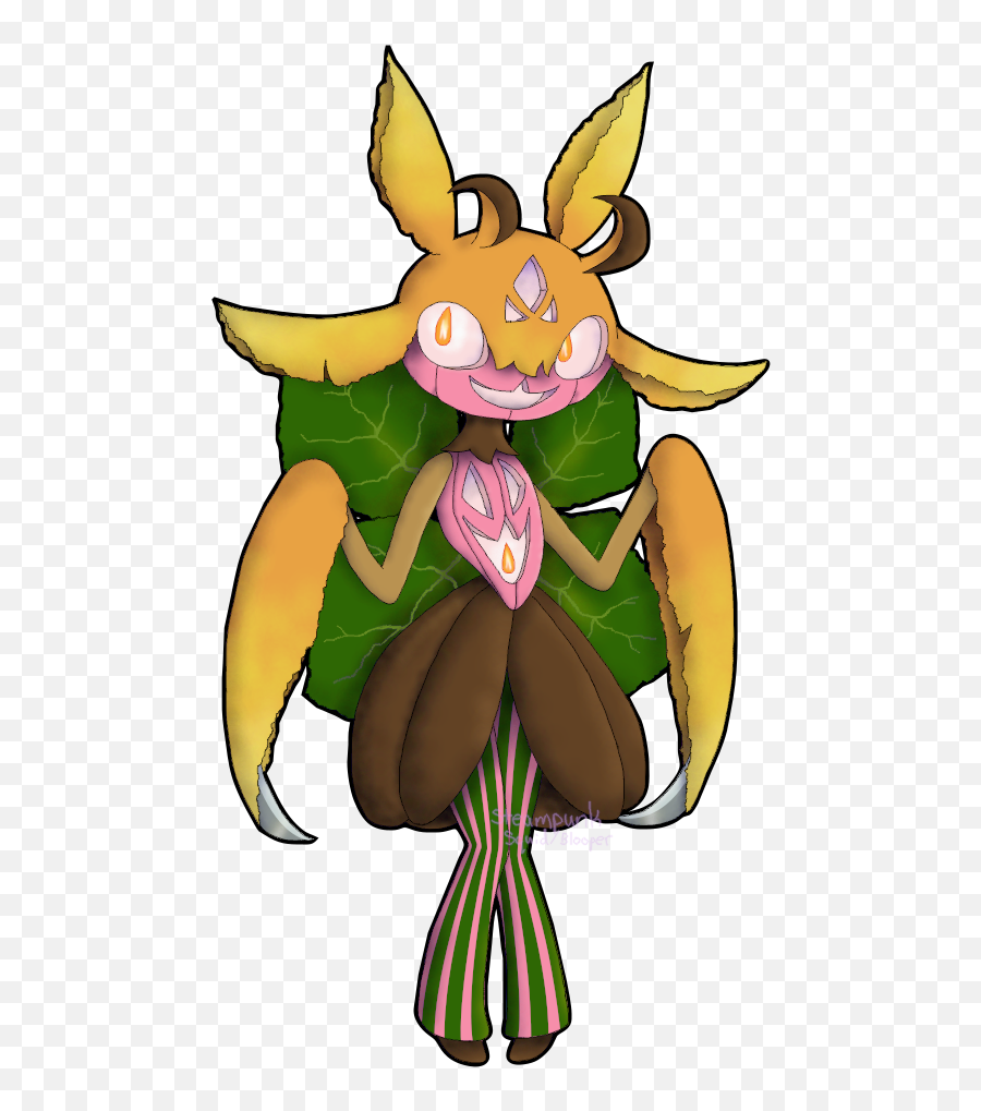 Gourgantis Lurantisgourgeist Fusion Rpokemon Png Lurantis Icon