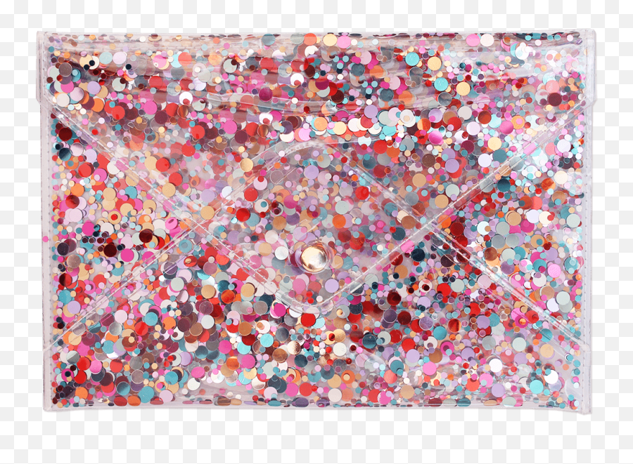 Confetti Envelope Clutch U2013 Packed Party Png Gold Glitter