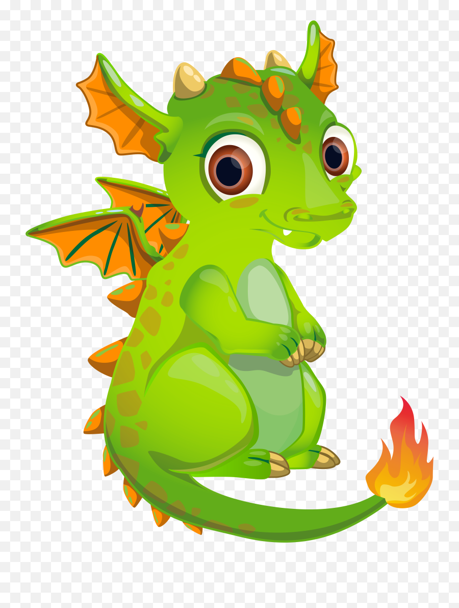 Dragon Brainy Smurf Papa Clip Art - Little Dragon Png,Smurf Png