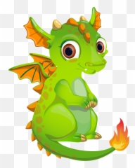 Dragon Brainy Smurf Papa Clip Art - Little Dragon Png,Smurf Png