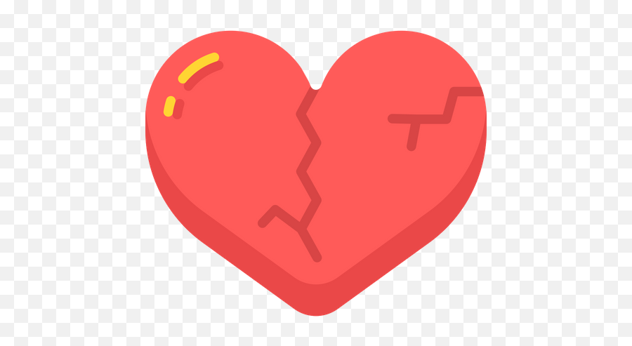 Heartbroken Icon Of Flat Style - Heart Png,Heartbreak Png
