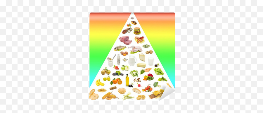 Food Pyramid Wall Mural U2022 Pixers - We Live To Change Food Pyramid Png,Food Pyramid Png