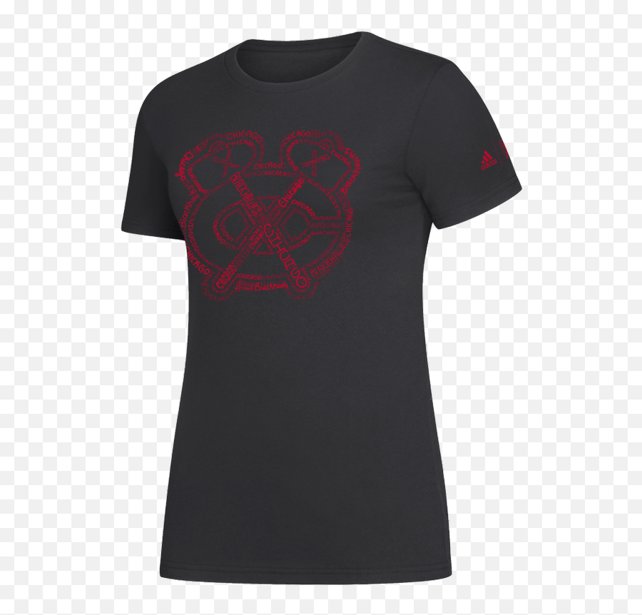 Chicago Blackhawks Adidas Menu0027s Black Tomahawk Logo T - Shirt Active Shirt Png,Blackhawks Logo Png