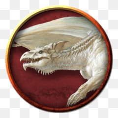 Lars Grant West Dragons Png Image - Transparent White Dragon Token,White Dragon Png