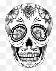 Calavera - Skull Png,Catrina Png