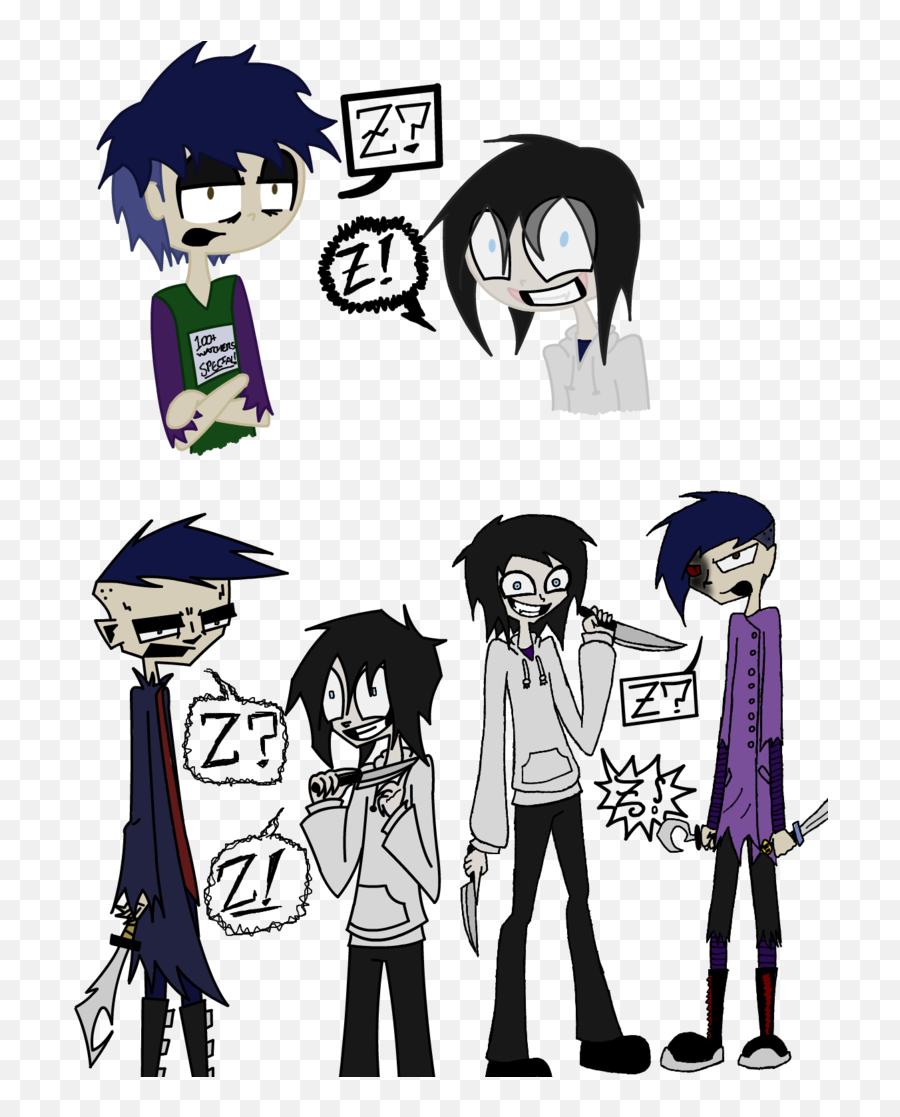 Jeffy Transparent Coloring Page - Anime Johnny The Homicidal Maniac Png,Jeffy Png