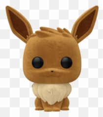 Pokemon - Flocked Eevee Funko Png,Eevee Png