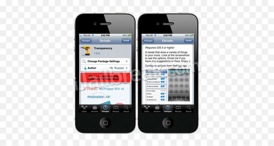 Transparency Cydia Tweak Make Springboard Icons Transparent - Iphone Png,Ipad Transparent