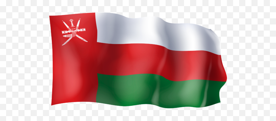 Waving Flag Of Oman - Oman Waving Flag Png,Oman Flag Png