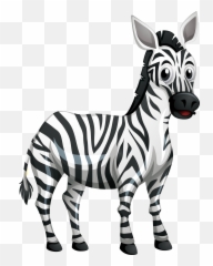 Baby Zebra Cartoon Png Free Download - Baby Zebra Cartoon Png,Zebra Png