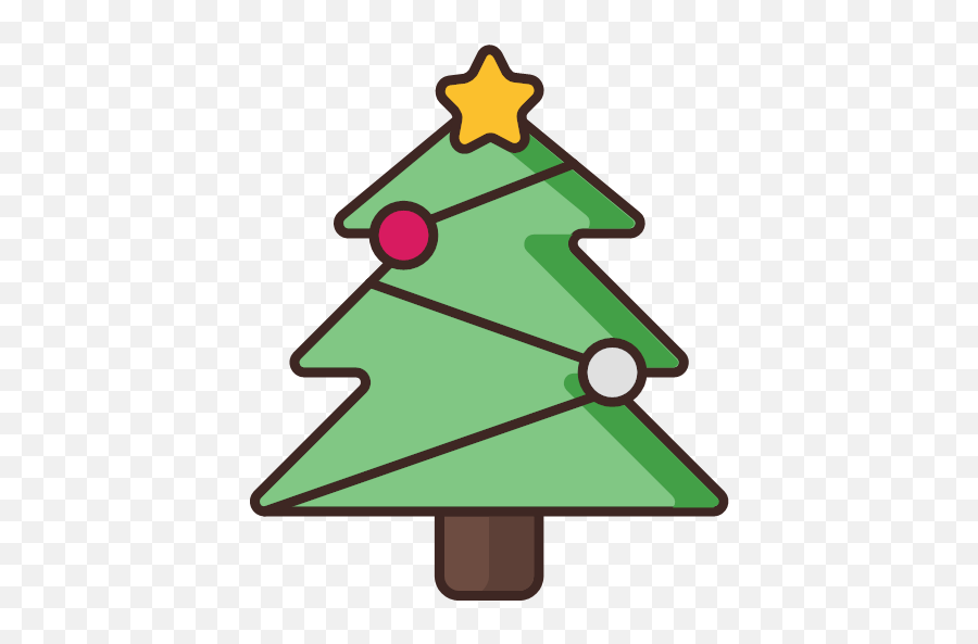 Christmas Tree Decoration Ornament Star Icon - Joyful Christmas Png,Christmas Tree Star Png